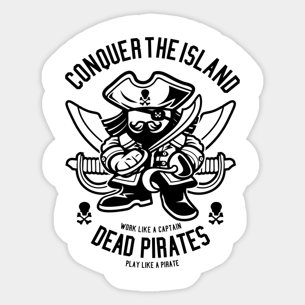Pirates Sticker by Z1
